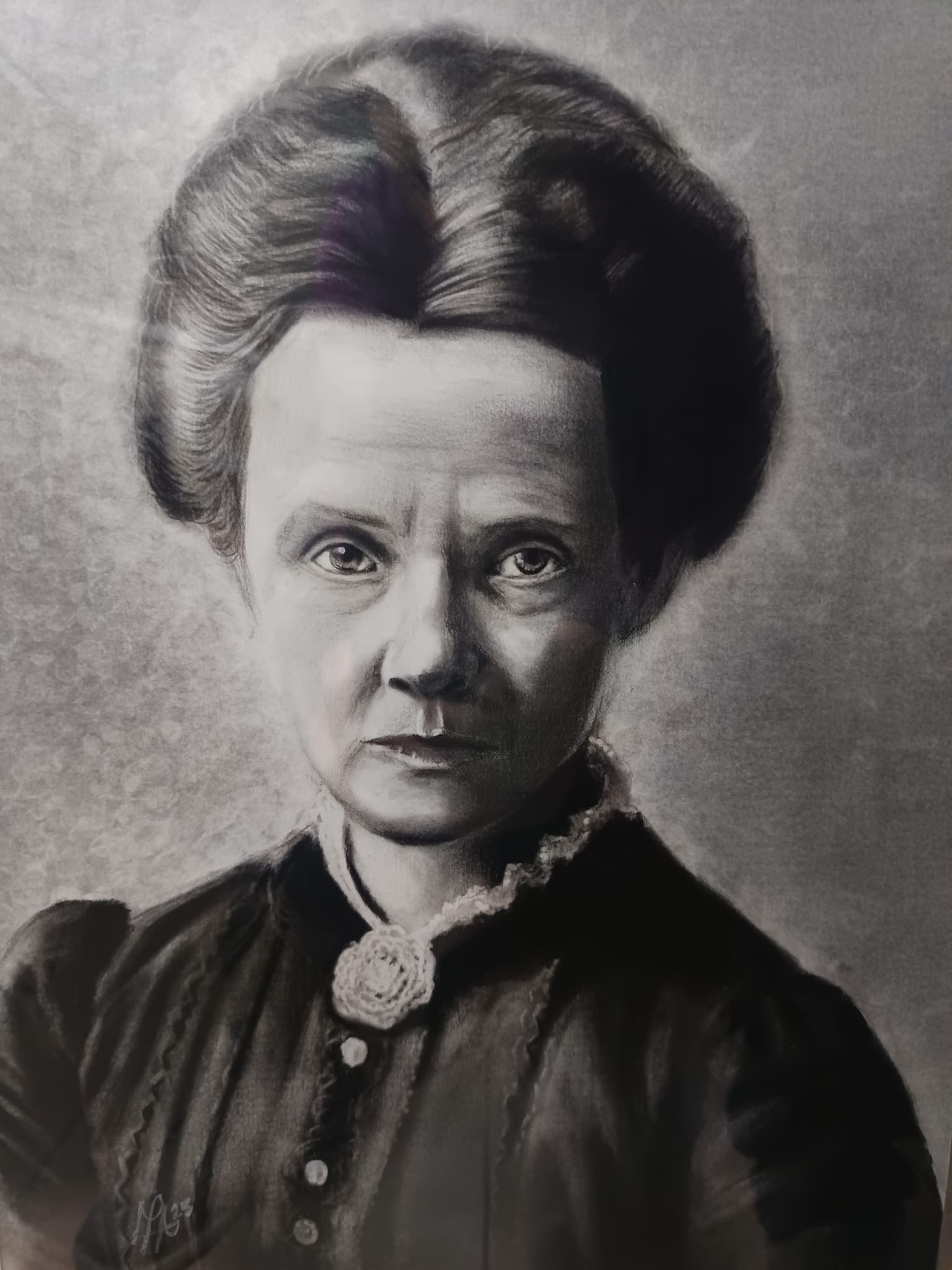 Retrato Marie Curie