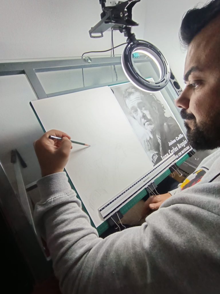 Retrato Juan Carlos Aragón
