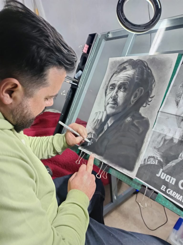 Retrato Juan Carlos Aragón