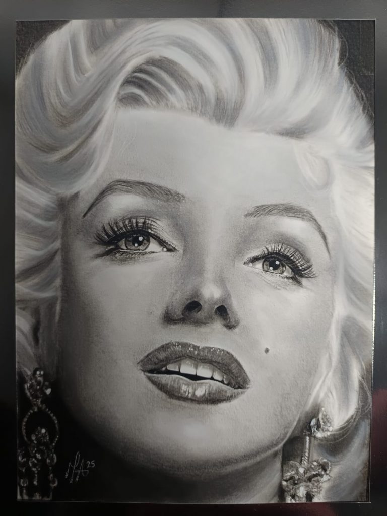 Retrato de Marilyn Monroe
