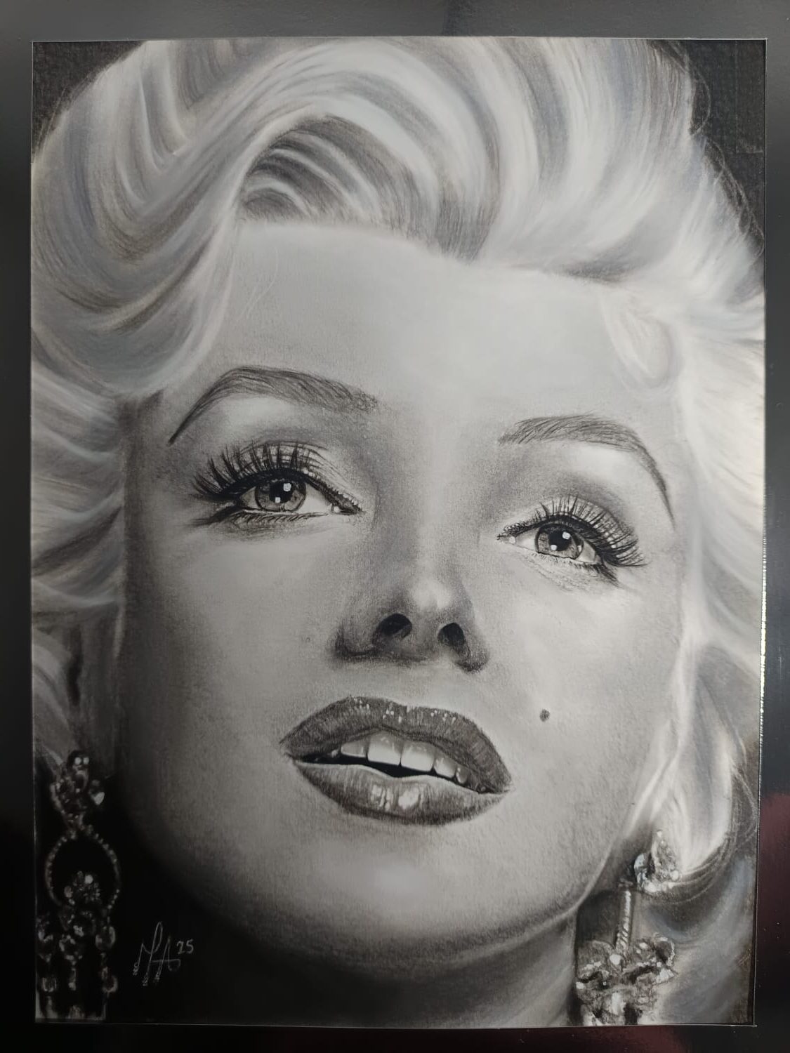Retrato Marilyn Monroe