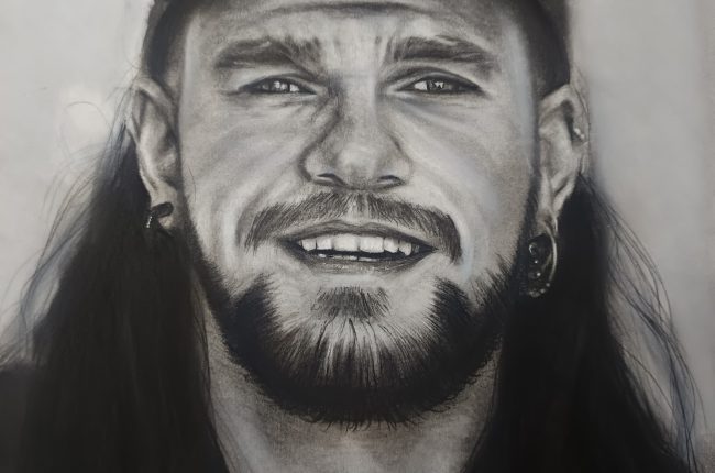 Retrato Alex El Peluca