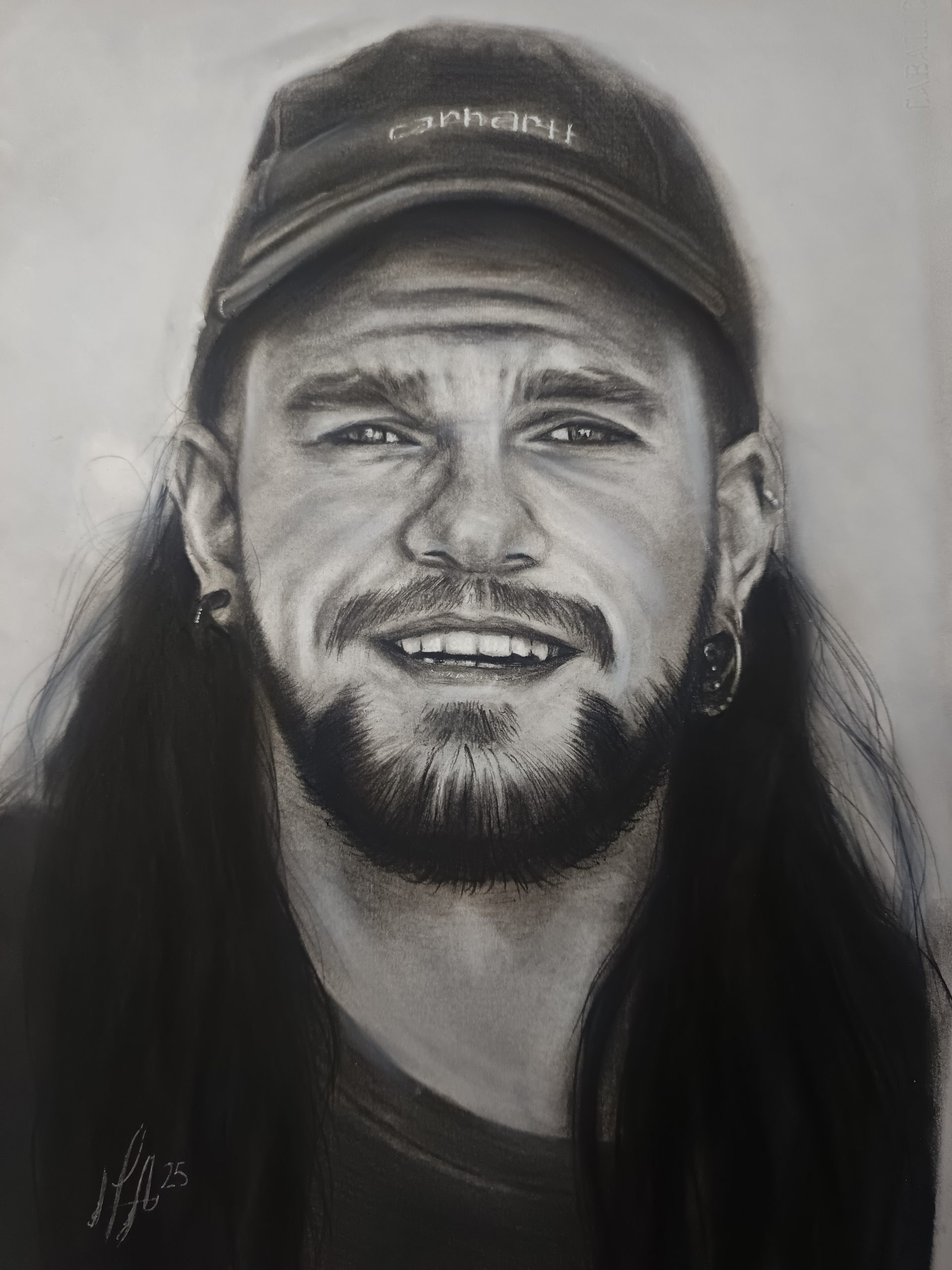 Retrato Alex El Peluca